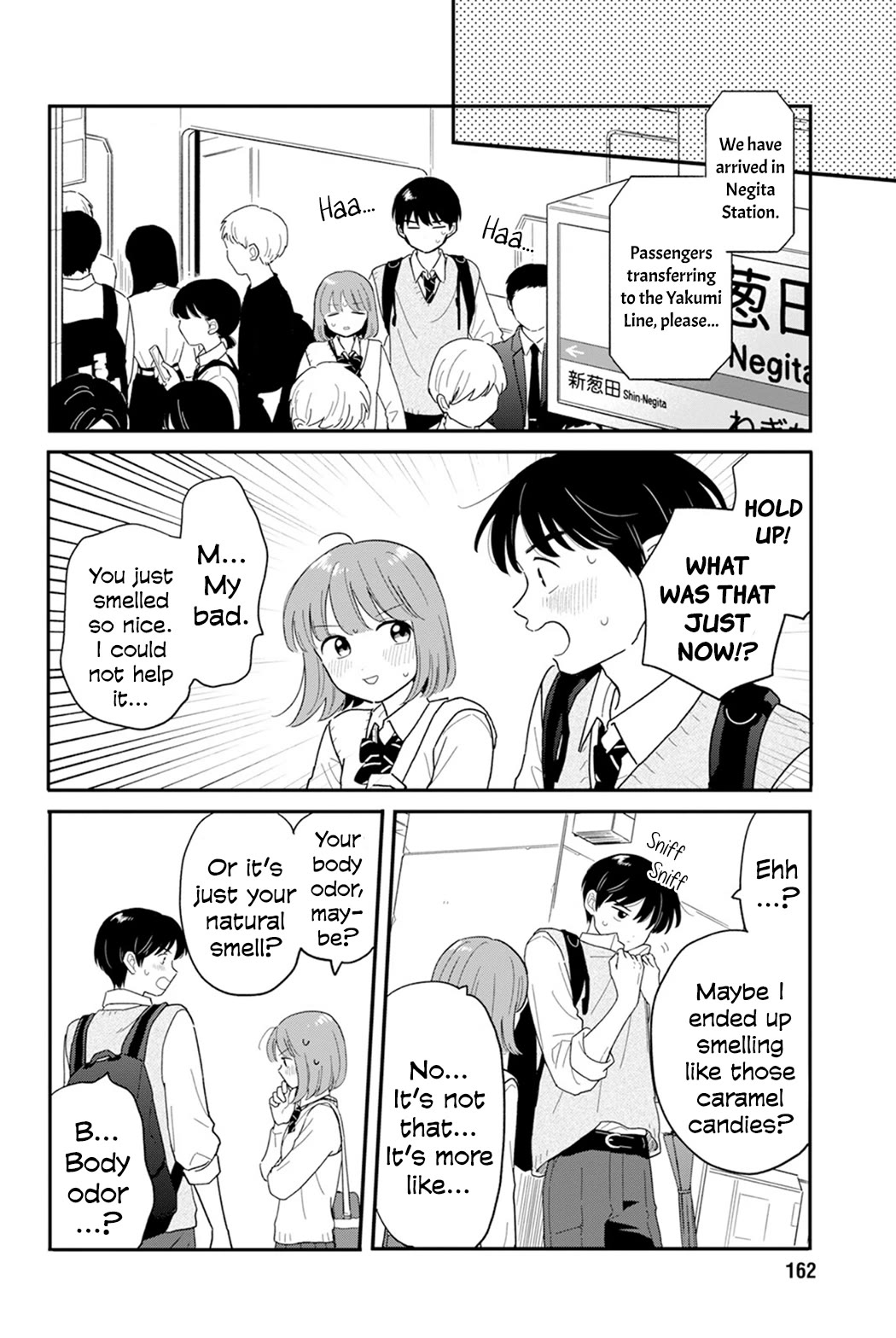 Journey Home After School Chapter 32 page 12 - Chapter 32: Let's Sharpen Our Sense of Smell