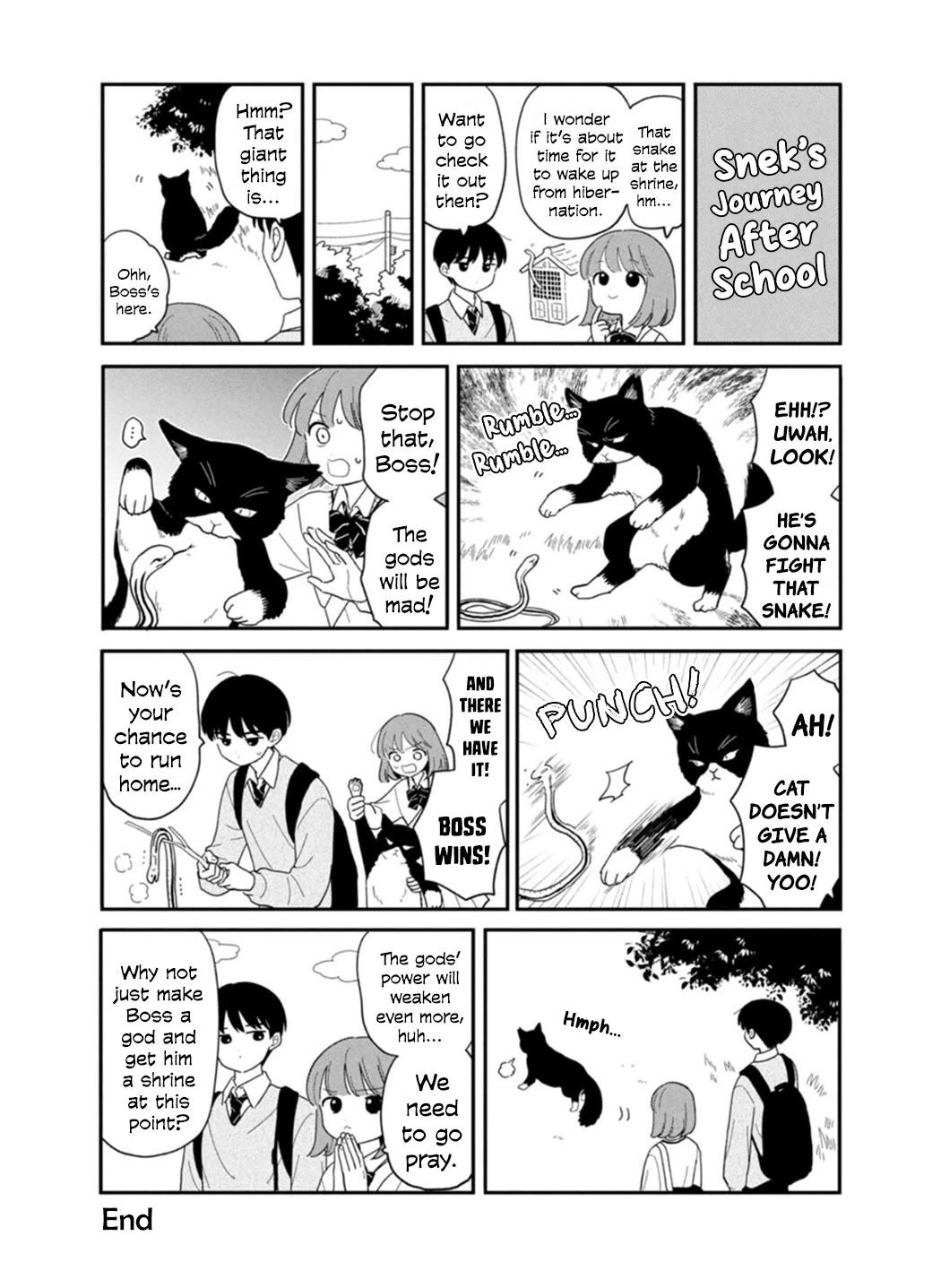 Journey Home After School Chapter 32 page 17 - Chapter 32: Let's Sharpen Our Sense of Smell