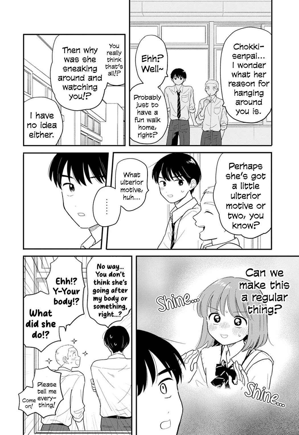 Journey Home After School Chapter 33 page 8 - Chapter 33: Let's Conduct a Secret Investigation