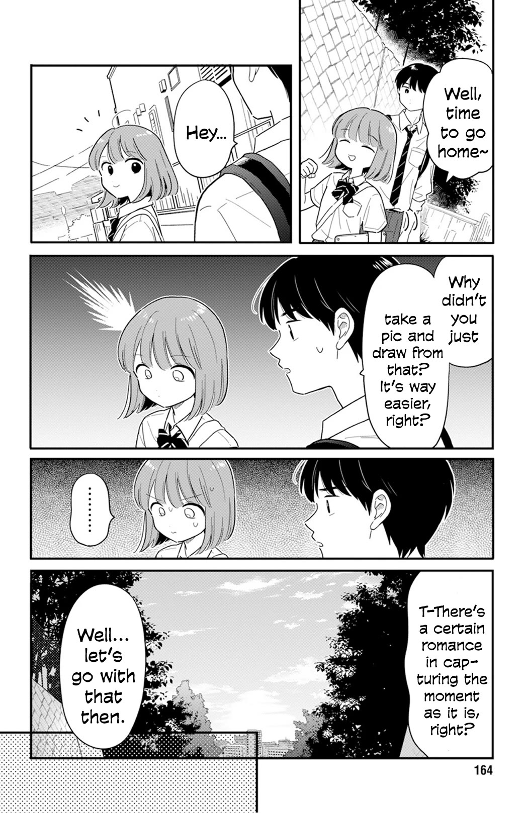 Journey Home After School Chapter 34 page 12 - Chapter 34: Let's Draw