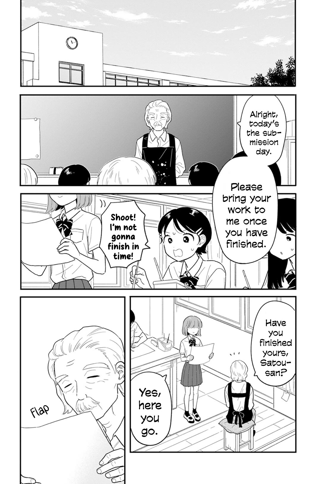 Journey Home After School Chapter 34 page 13 - Chapter 34: Let's Draw
