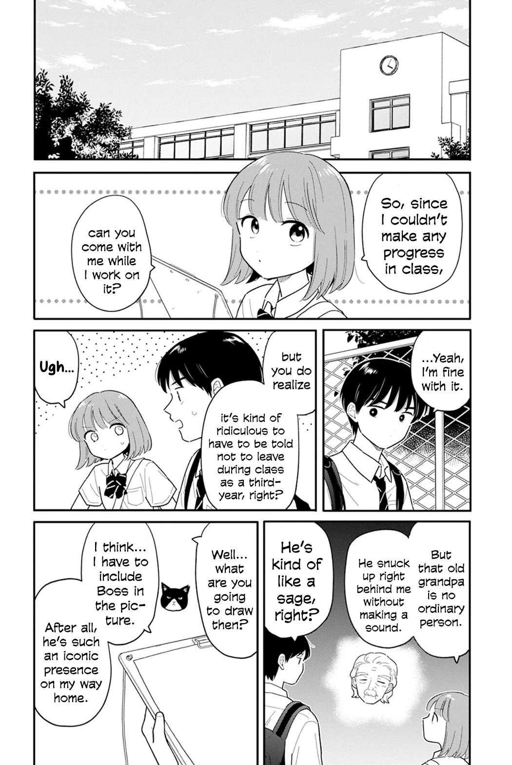 Journey Home After School Chapter 34 page 4 - Chapter 34: Let's Draw