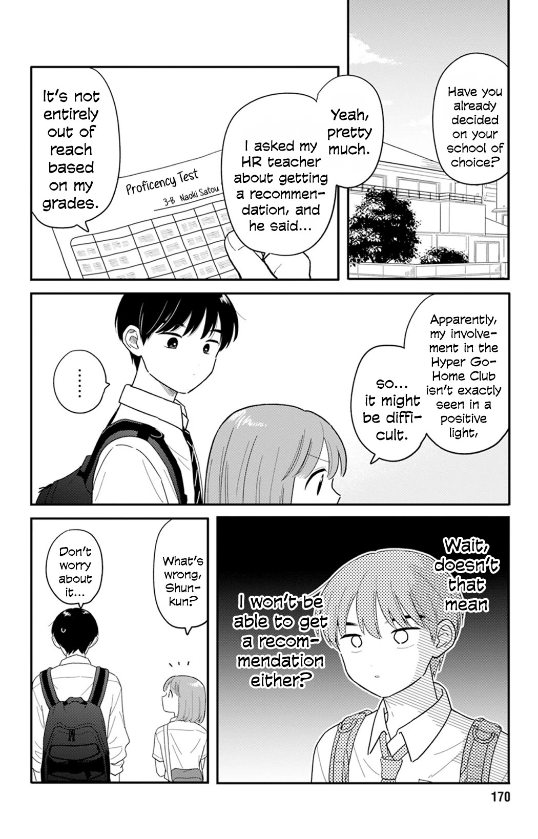 Journey Home After School Chapter 35 page 8 - Chapter 35: Let's Plan for Summer