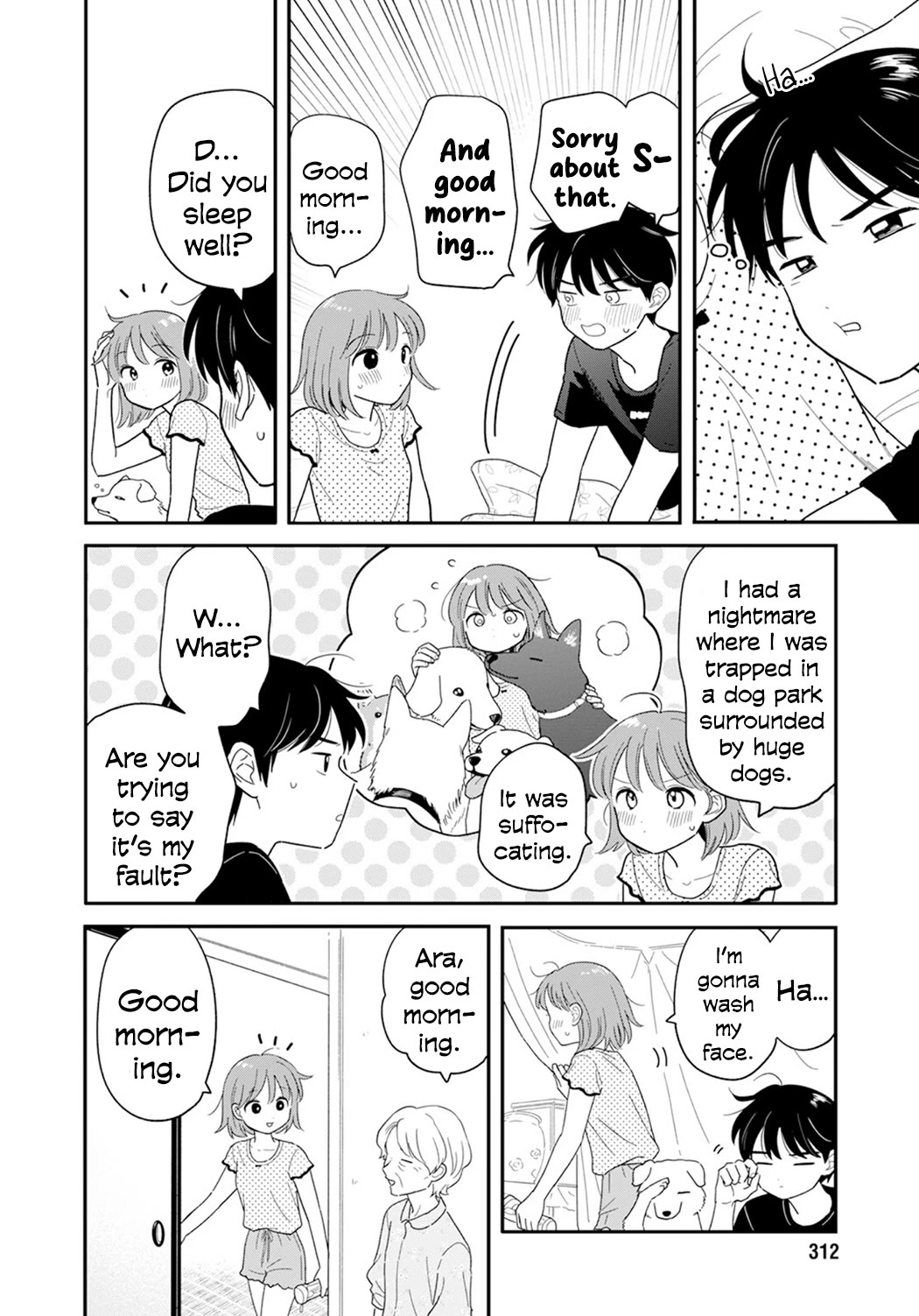 Journey Home After School Chapter 38 page 14 - Chapter 38: Let's Get Some Sleep