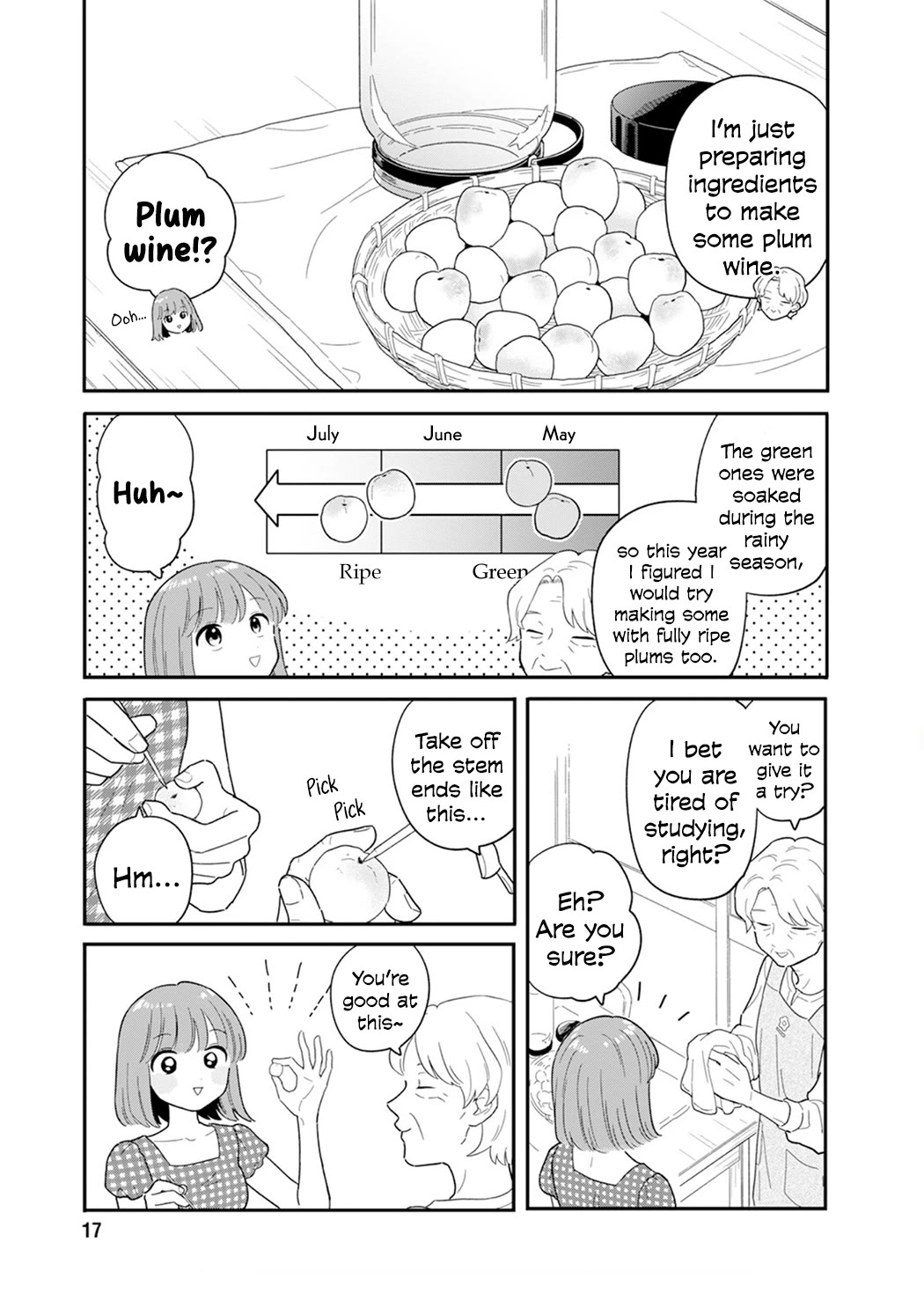Journey Home After School Chapter 39 page 4 - Chapter 39: Let's Make Plum Wine