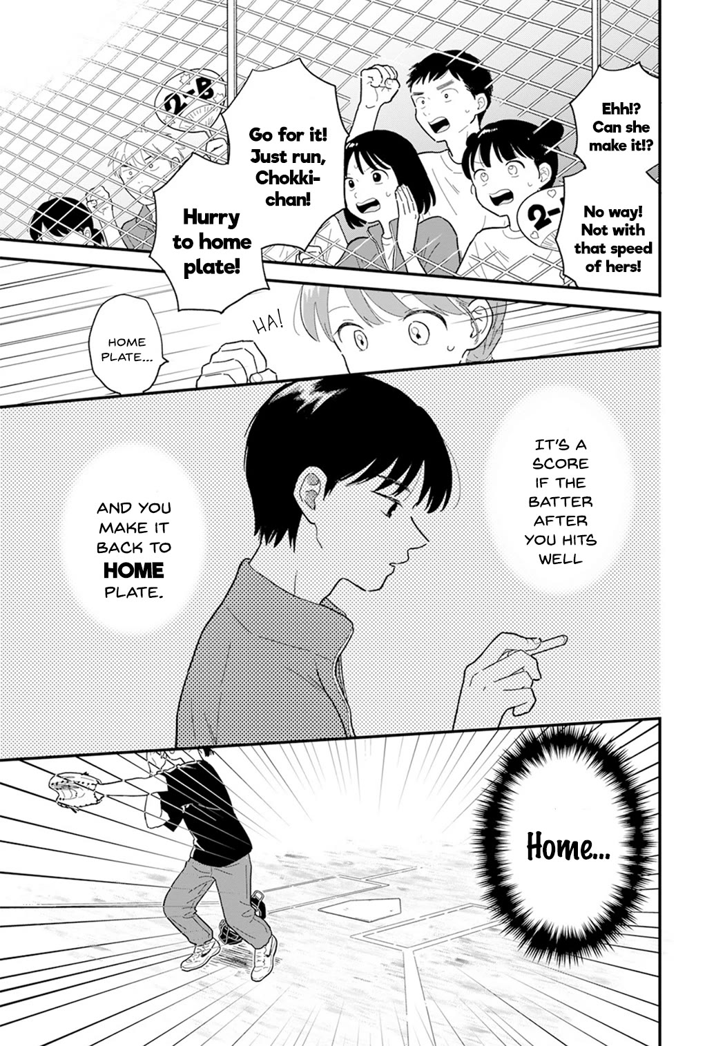 Journey Home After School Chapter 4 page 13 - Chapter 4: Let's Aim to Win