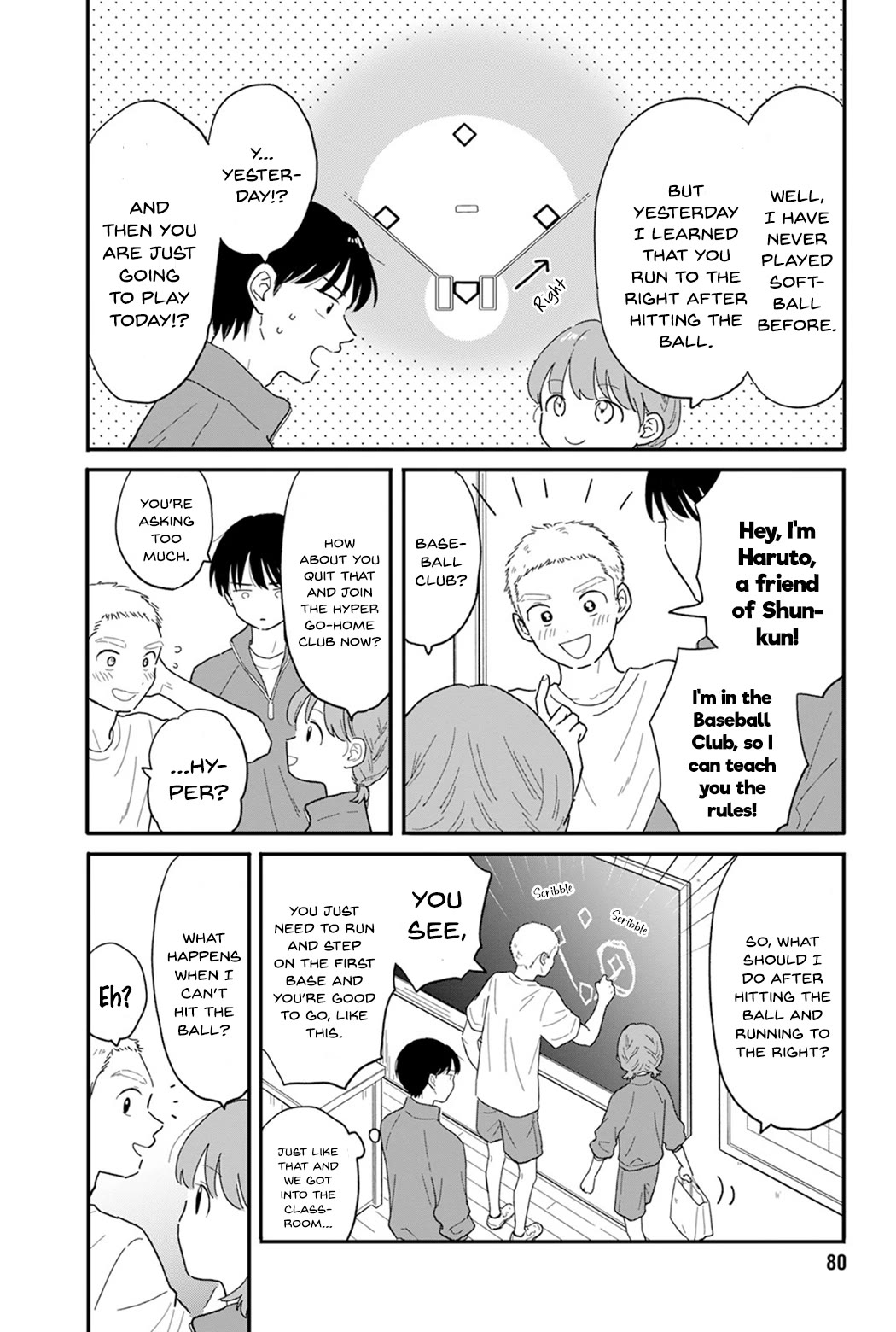 Journey Home After School Chapter 4 page 6 - Chapter 4: Let's Aim to Win