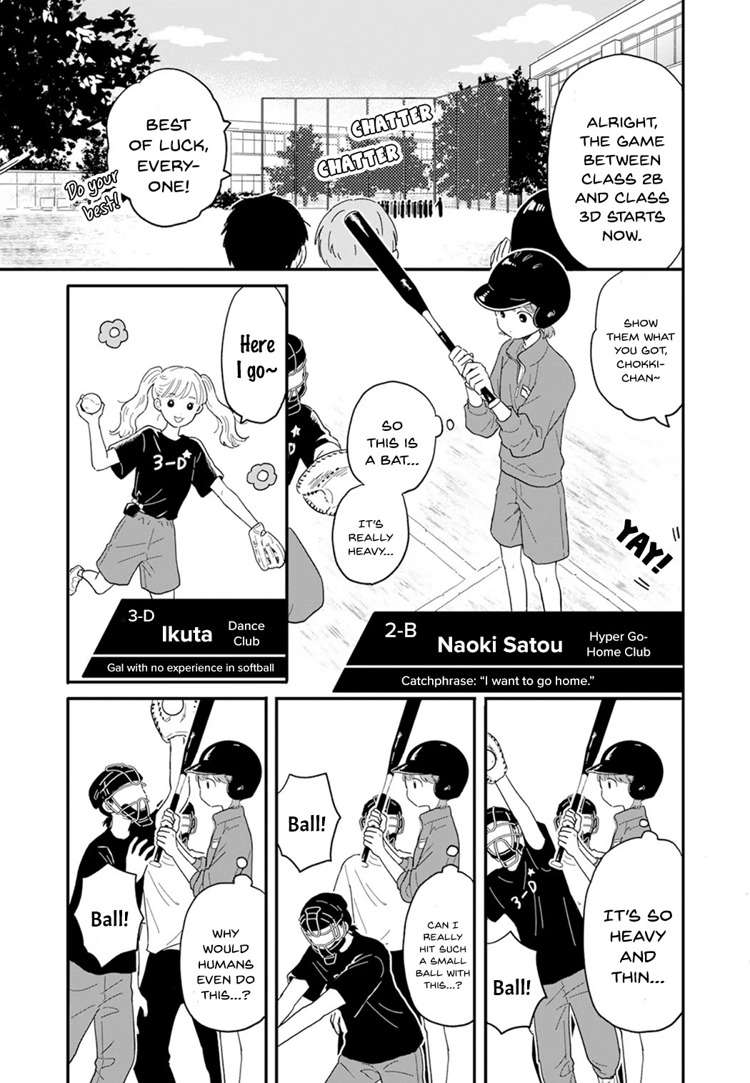 Journey Home After School Chapter 4 page 9 - Chapter 4: Let's Aim to Win