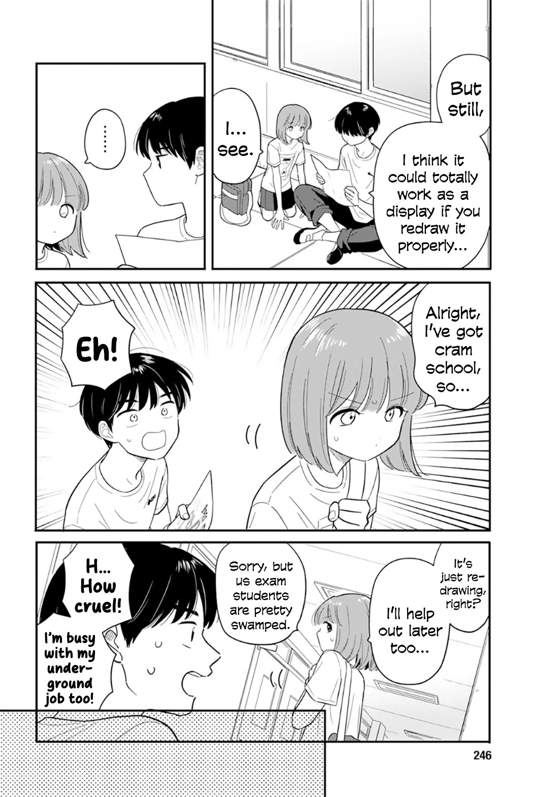 Journey Home After School Chapter 41 page 10 - Chapter 41: Let's Get Ready for the Cultural Festival