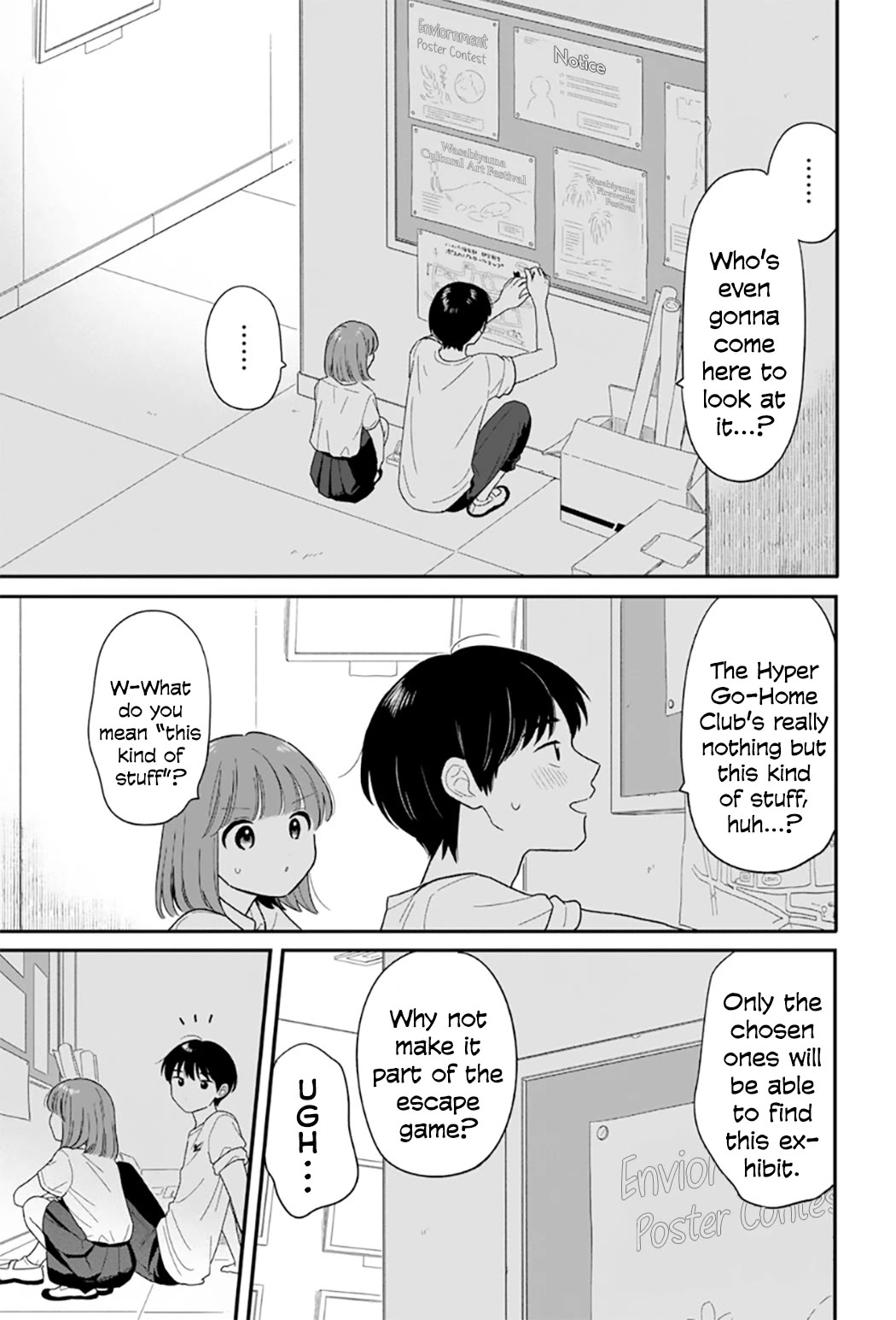 Journey Home After School Chapter 41 page 17 - Chapter 41: Let's Get Ready for the Cultural Festival