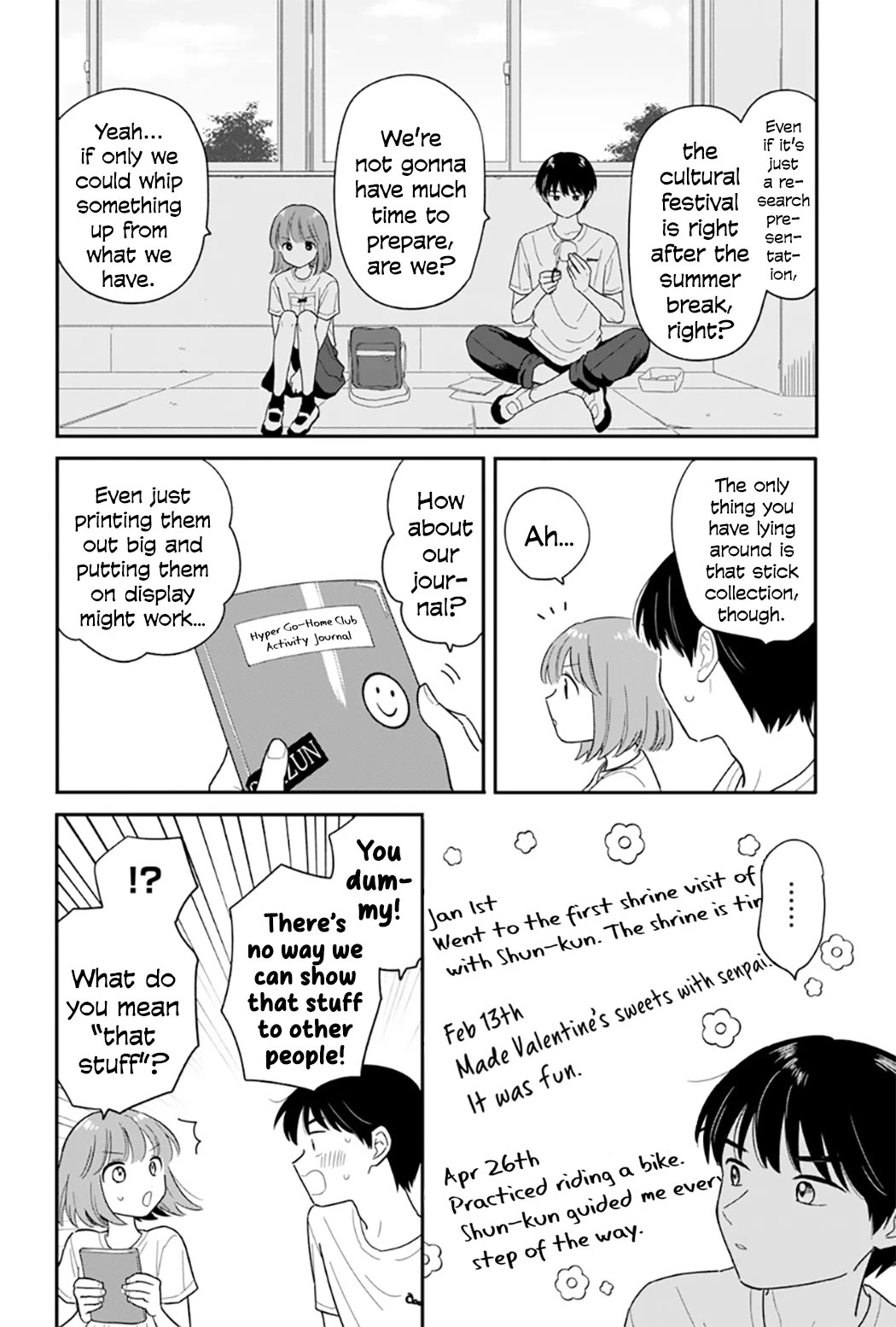 Journey Home After School Chapter 41 page 8 - Chapter 41: Let's Get Ready for the Cultural Festival