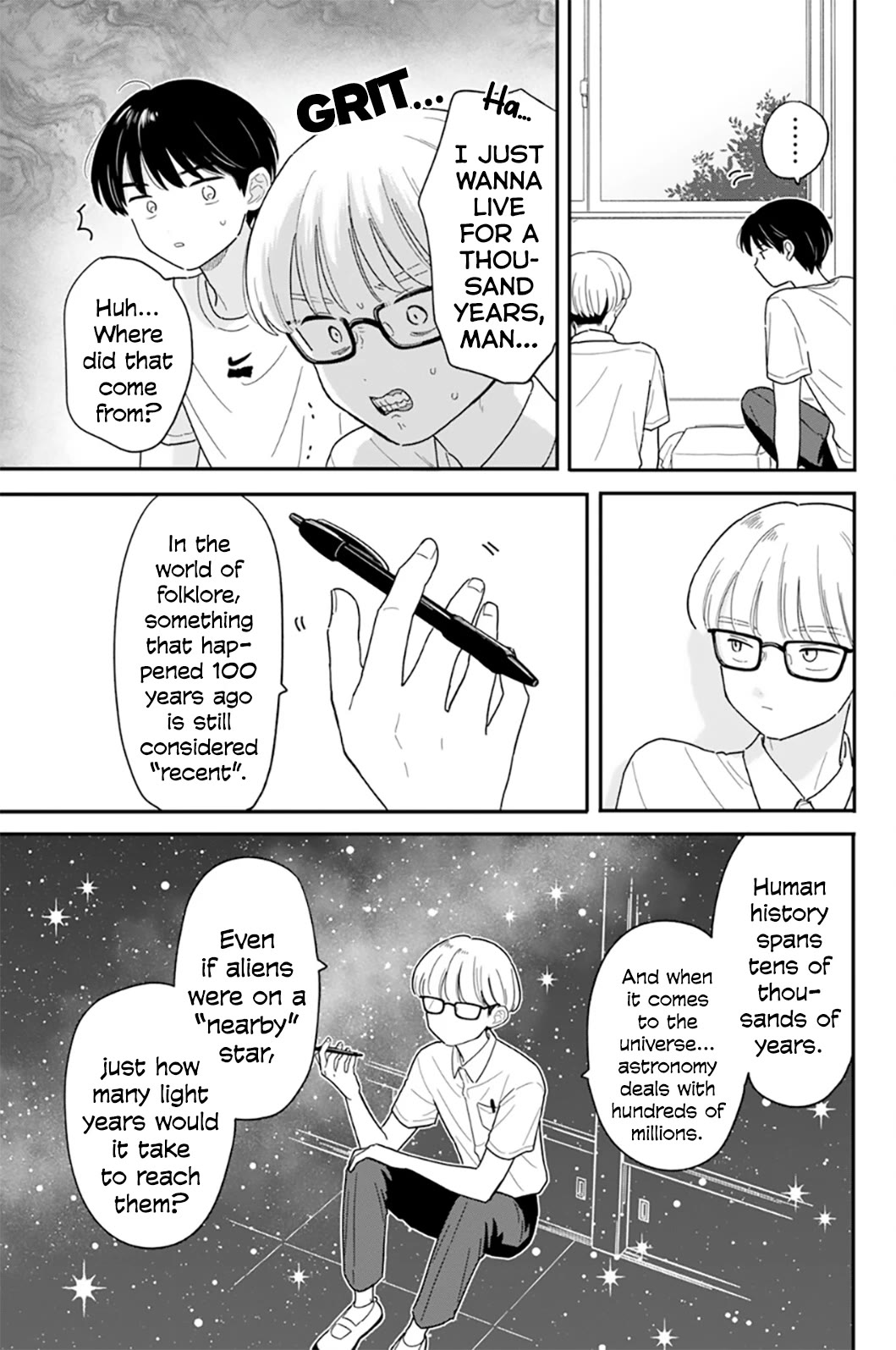 Journey Home After School Chapter 43 page 11 - Chapter 43: Let's Go to the Fireworks Festival