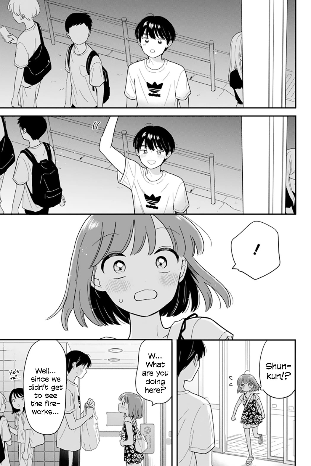 Journey Home After School Chapter 43 page 15 - Chapter 43: Let's Go to the Fireworks Festival