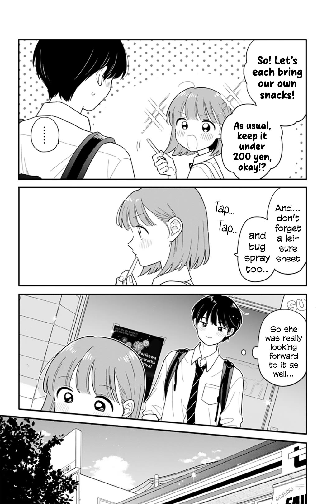 Journey Home After School Chapter 43 page 4 - Chapter 43: Let's Go to the Fireworks Festival