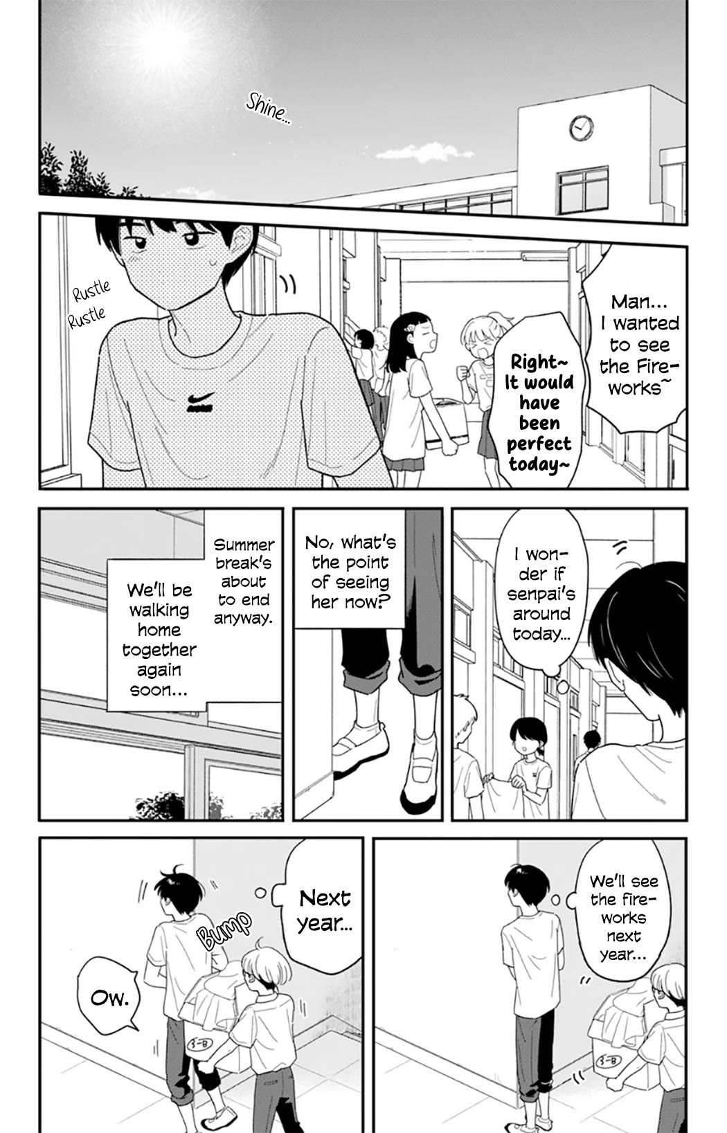 Journey Home After School Chapter 43 page 8 - Chapter 43: Let's Go to the Fireworks Festival