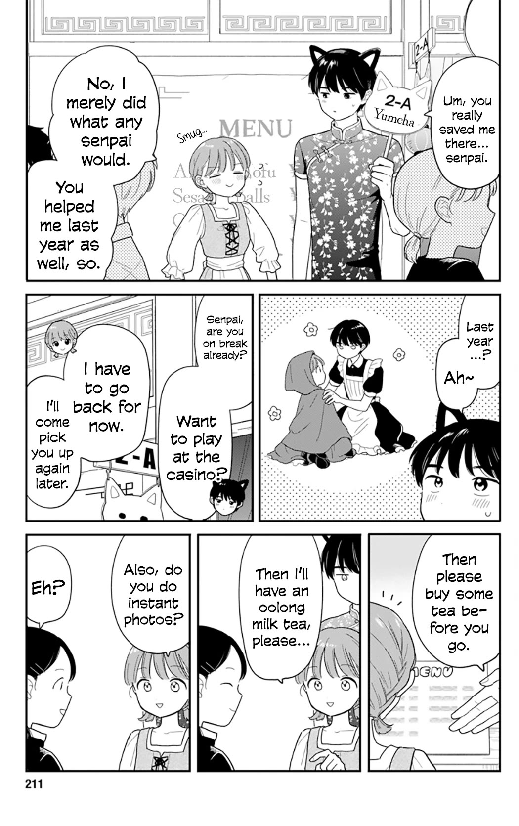 Journey Home After School Chapter 47 page 13 - Chapter 47: Let's Make the Cultural Festival a Success