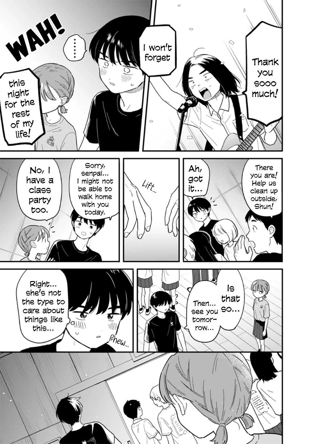 Journey Home After School Chapter 49 page 15 - Chapter 49: Let's Enjoy the After-Party