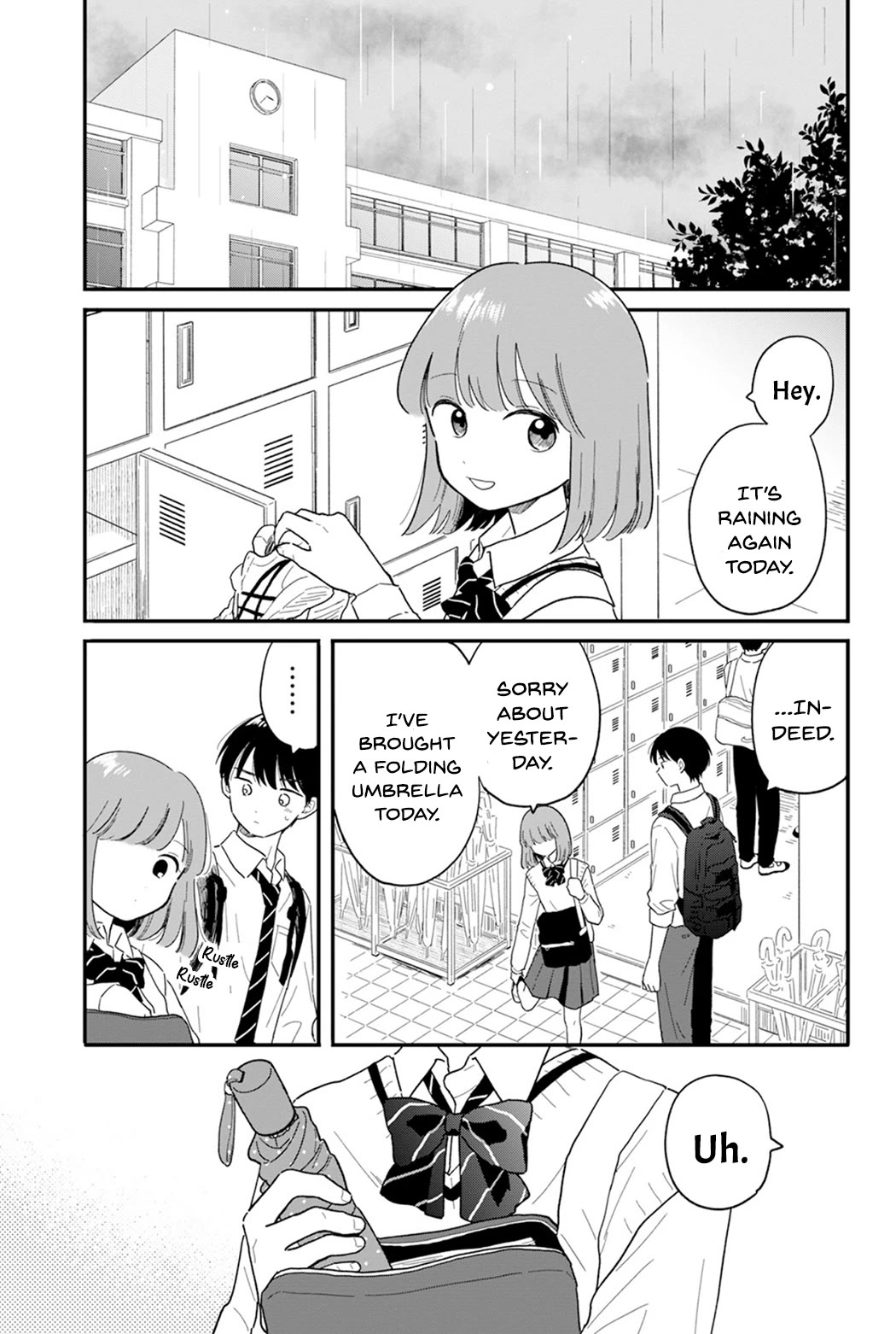 Journey Home After School Chapter 5 page 14 - Chapter 5: Let's Use the Umbrella Properly