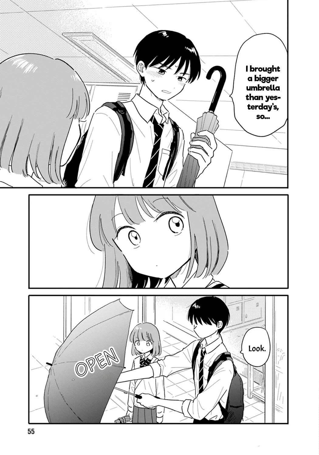 Journey Home After School Chapter 5 page 15 - Chapter 5: Let's Use the Umbrella Properly