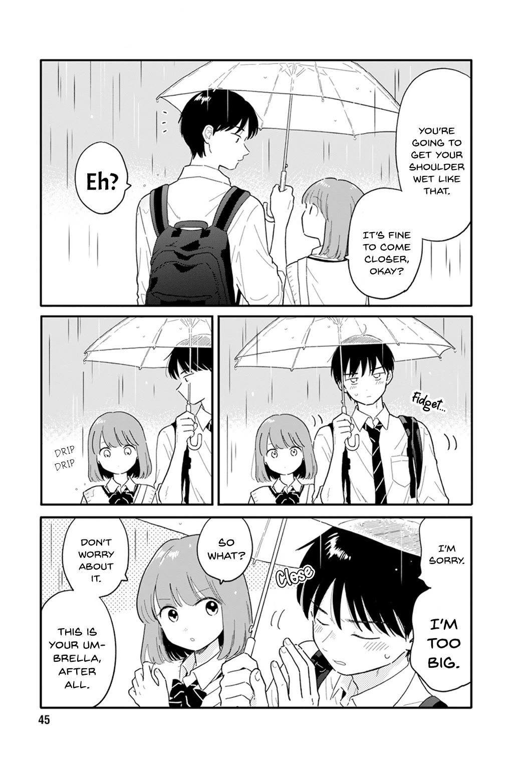 Journey Home After School Chapter 5 page 5 - Chapter 5: Let's Use the Umbrella Properly