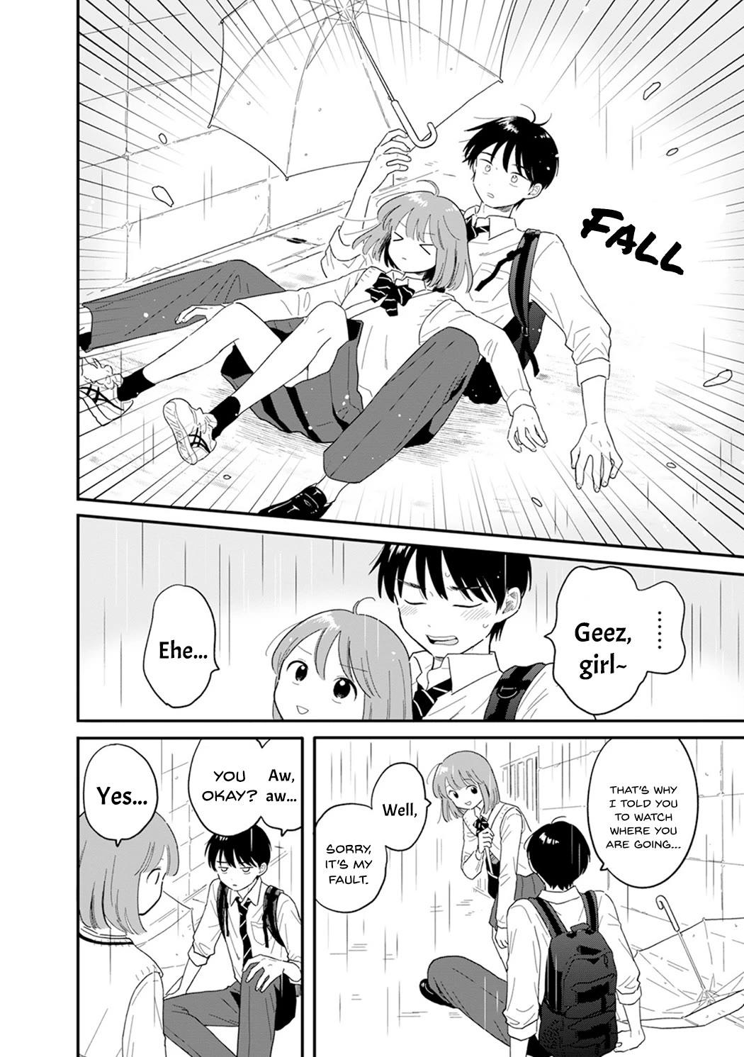 Journey Home After School Chapter 5 page 8 - Chapter 5: Let's Use the Umbrella Properly
