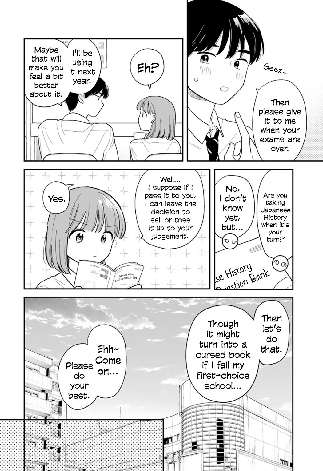 Journey Home After School Chapter 51 page 14 - Chapter 51: Let's Buy a Reference Book