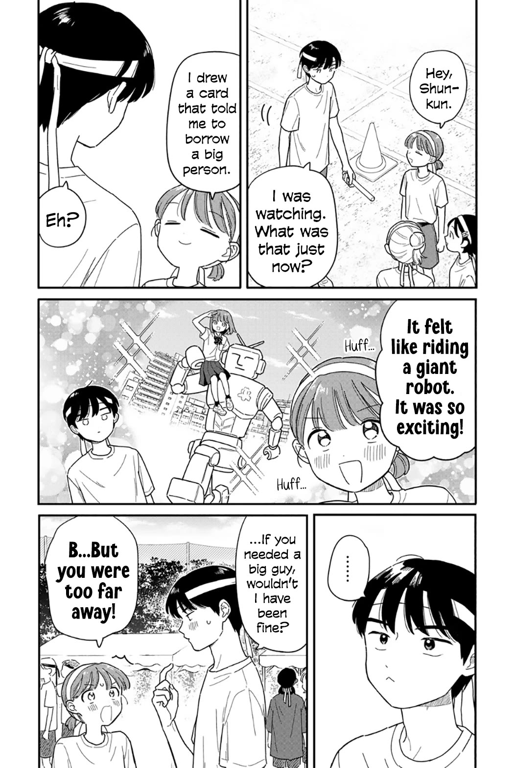 Journey Home After School Chapter 52 page 14 - Chapter 52: Let's Enjoy the Sports Festival