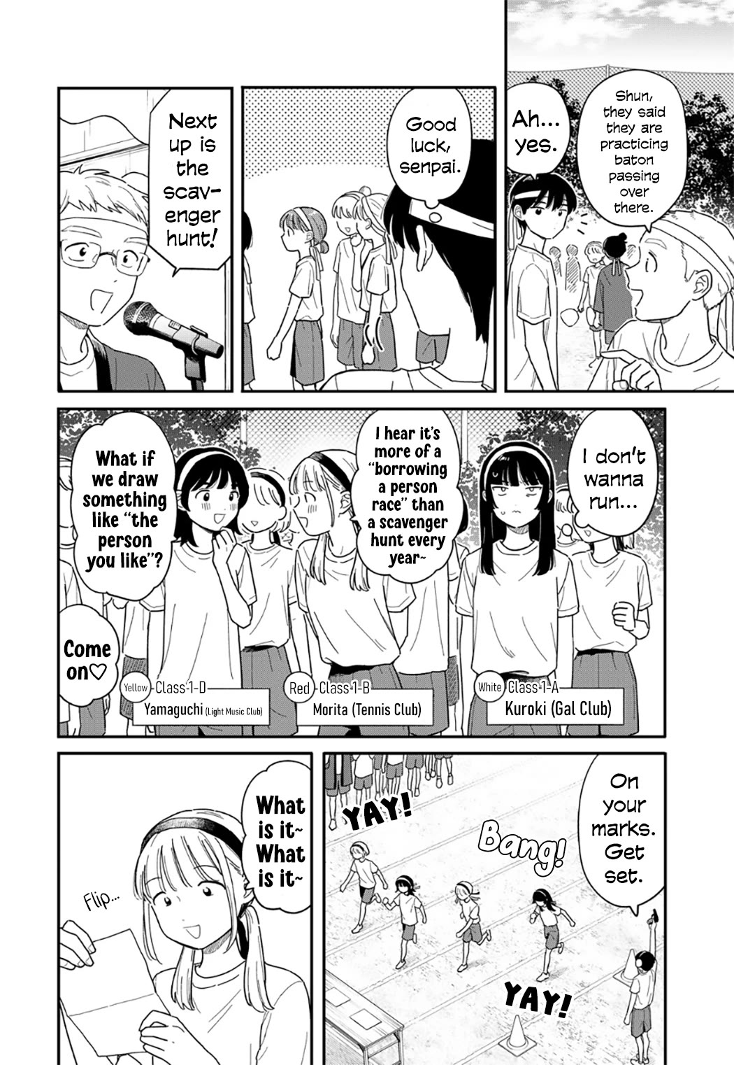 Journey Home After School Chapter 52 page 8 - Chapter 52: Let's Enjoy the Sports Festival