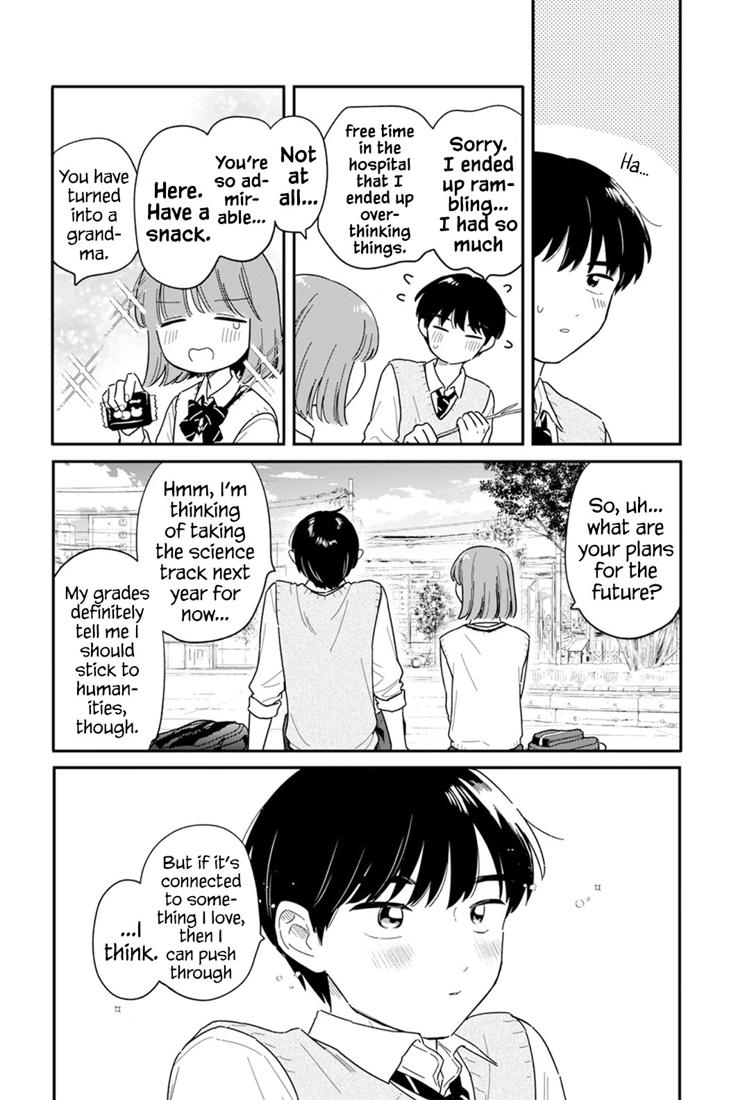 Journey Home After School Chapter 54 page 11 - Chapter 54: Let's Talk a Little About the Future