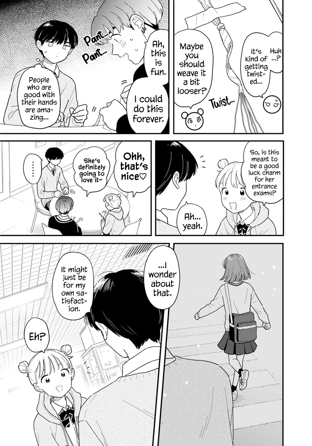 Journey Home After School Chapter 56 page 11 - Chapter 56: Let's Make a Charm