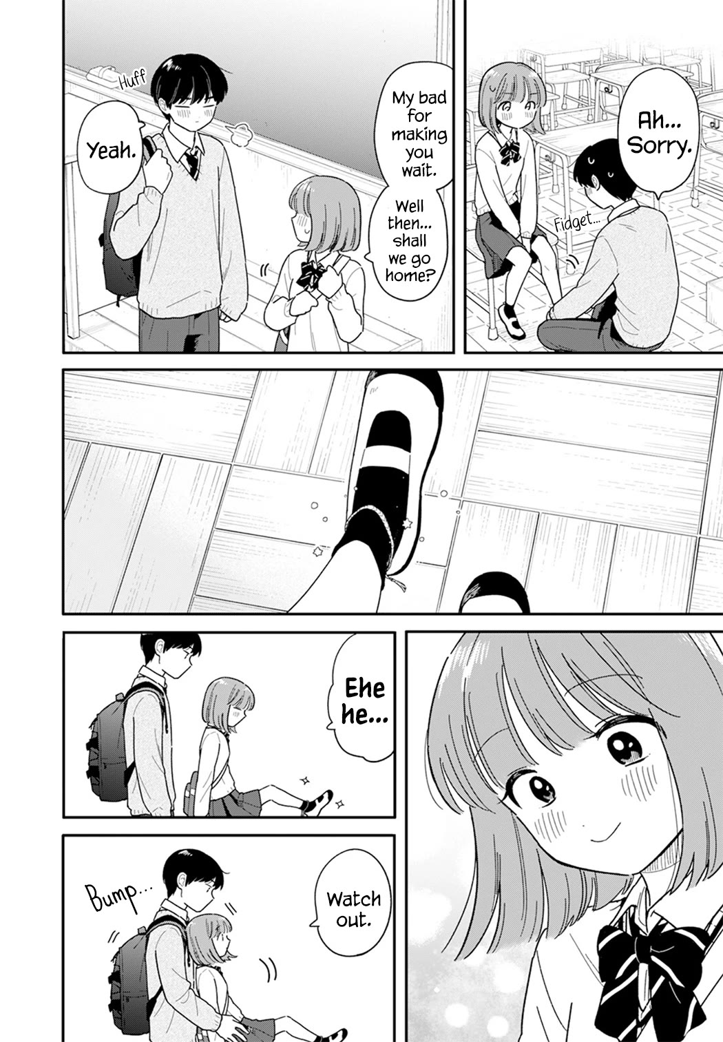 Journey Home After School Chapter 57 page 12 - Chapter 57: Let's Match Our Pace