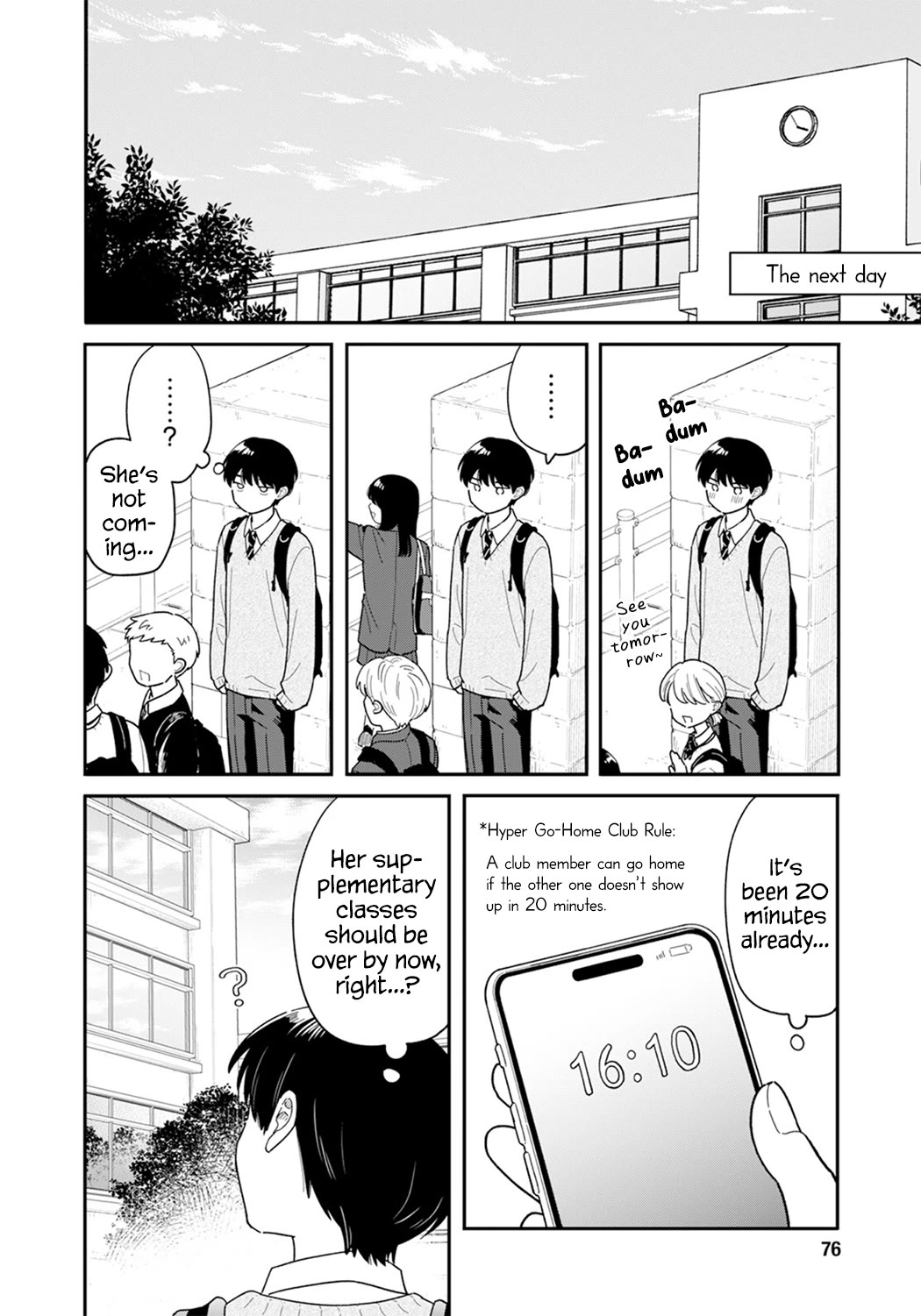 Journey Home After School Chapter 57 page 2 - Chapter 57: Let's Match Our Pace