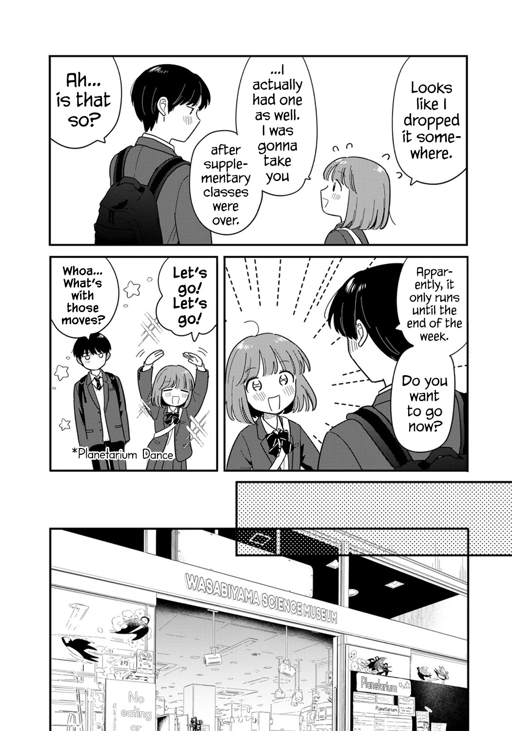 Journey Home After School Chapter 59 page 2 - Chapter 59: Let's Go to the Planetarium