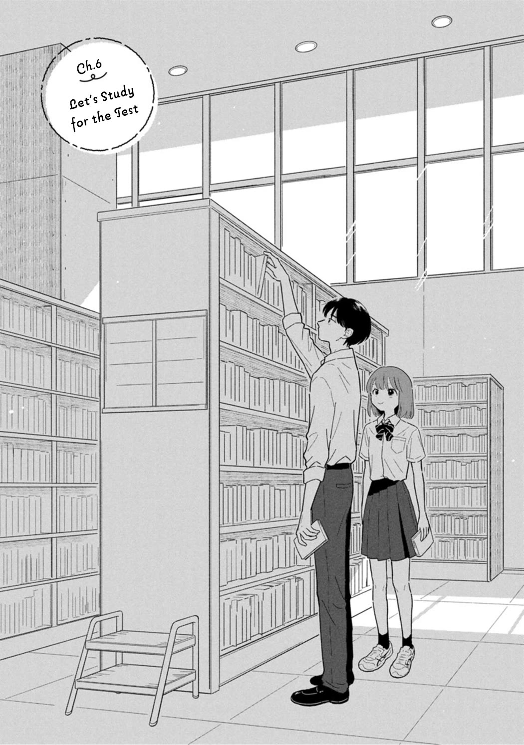 Journey Home After School Chapter 6 page 1 - Chapter 6: Let's Study for the Test
