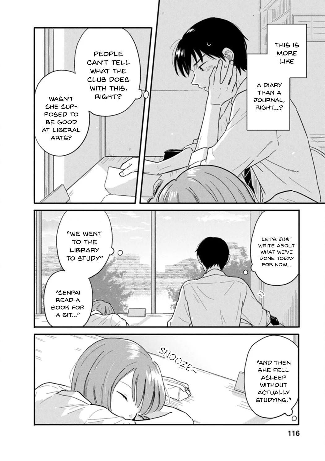 Journey Home After School Chapter 6 page 10 - Chapter 6: Let's Study for the Test