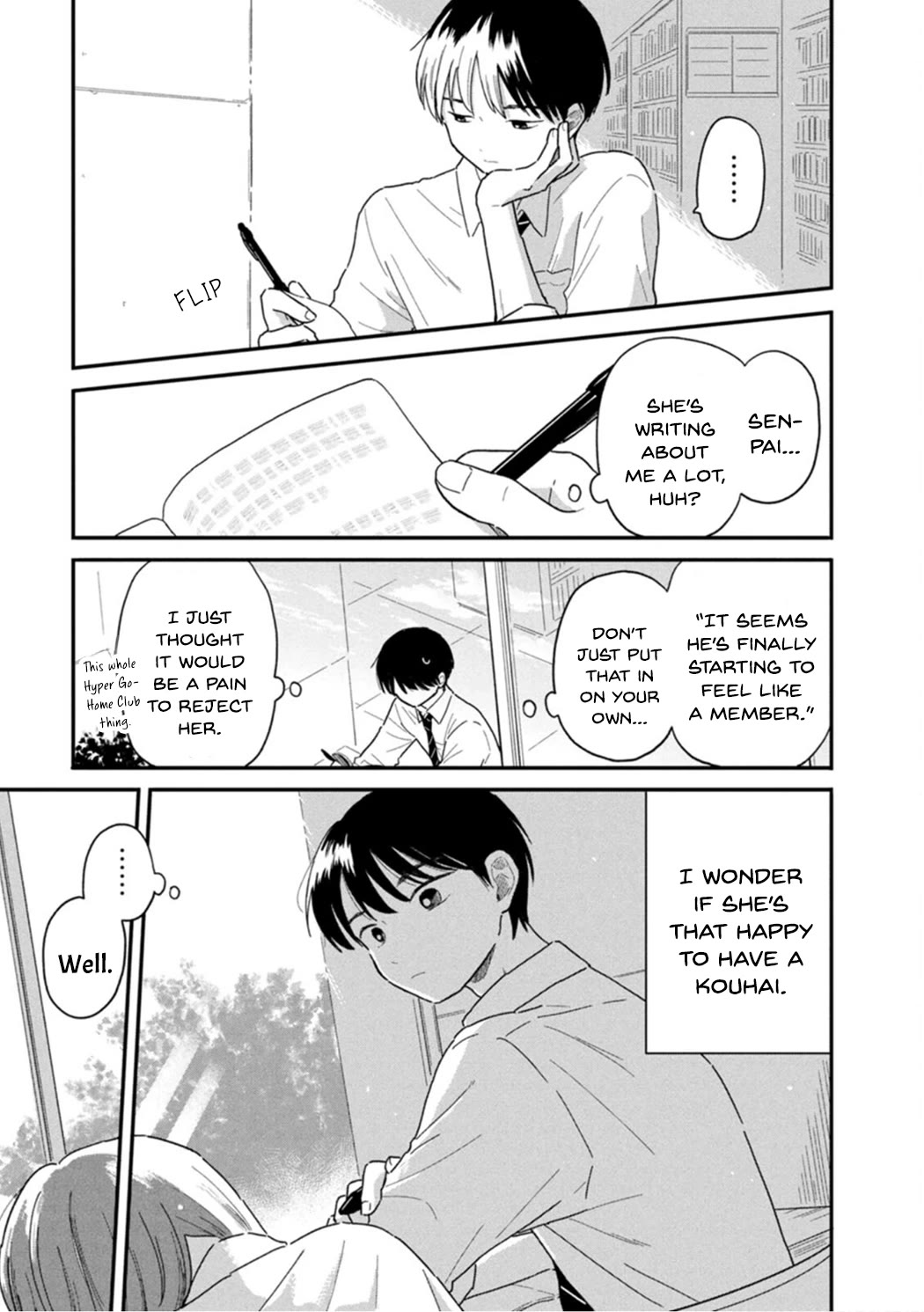 Journey Home After School Chapter 6 page 11 - Chapter 6: Let's Study for the Test