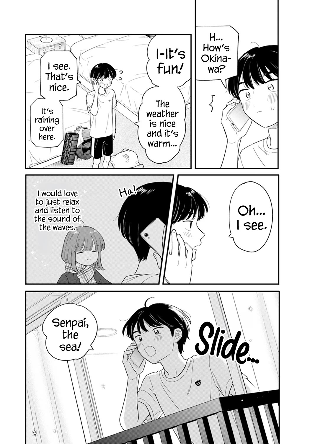 Journey Home After School Chapter 61 page 11 - Chapter 61: Let's Listen to the Sound of the Waves
