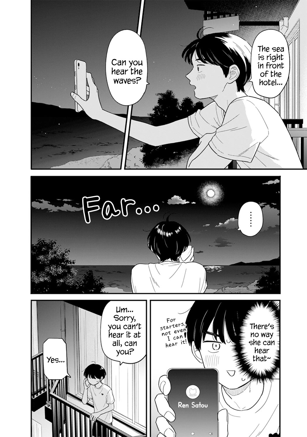 Journey Home After School Chapter 61 page 12 - Chapter 61: Let's Listen to the Sound of the Waves