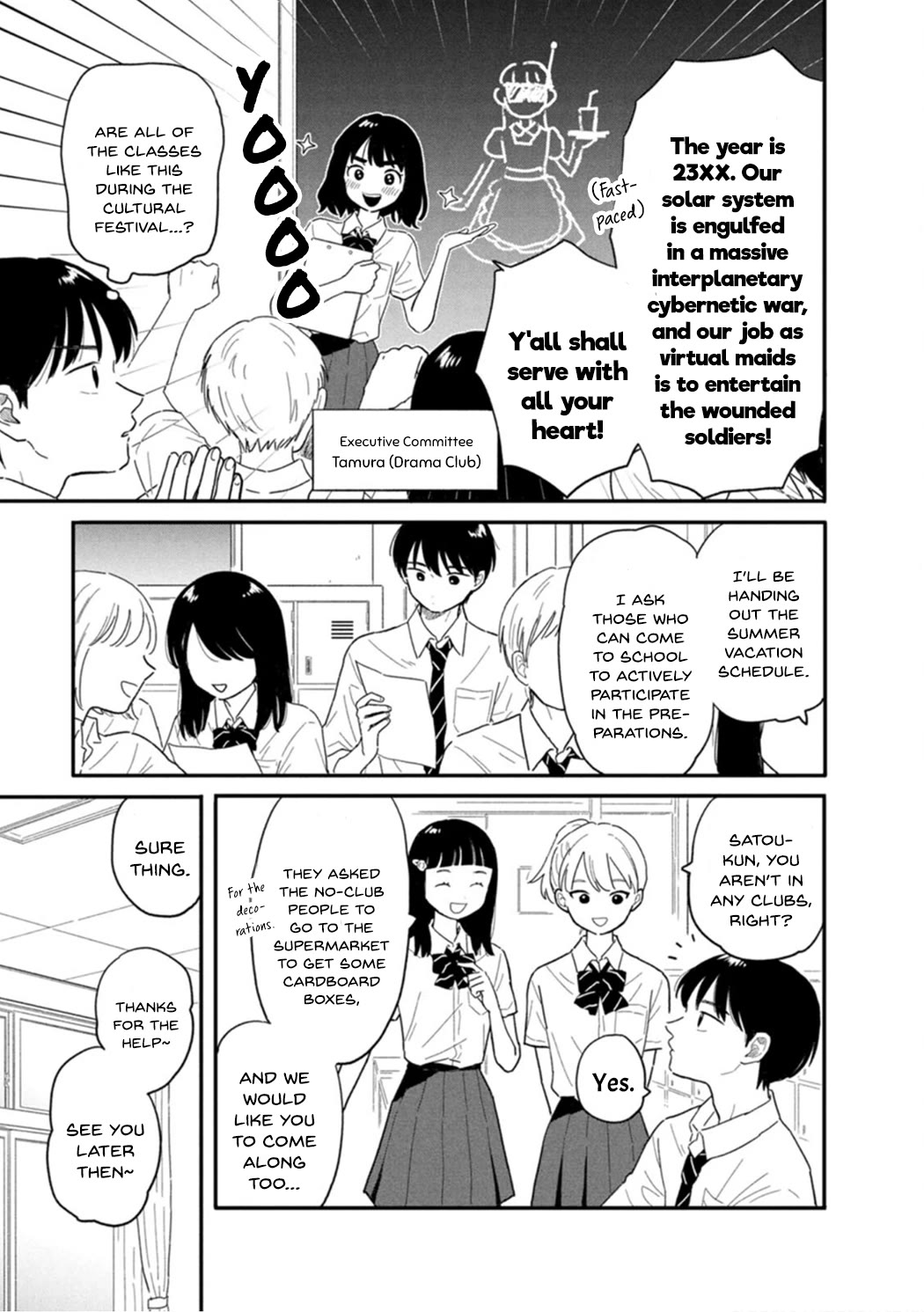 Journey Home After School Chapter 7 page 5 - Chapter 7: Let's Do Things with Friends