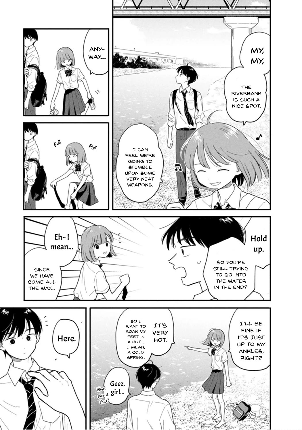 Journey Home After School Chapter 8 page 5 - Chapter 8: Let's Go to a River
