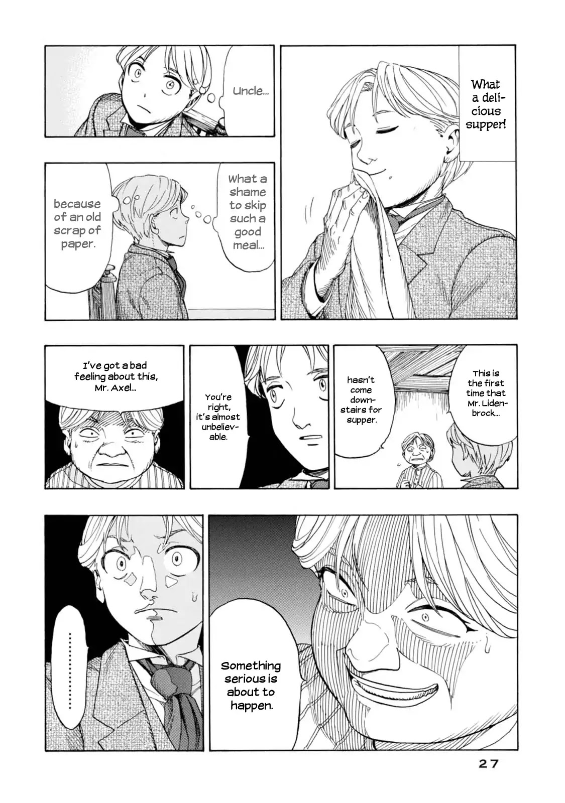 Journey to the Center of the Earth Chapter 1 page 28 - Chapter 1: Saknussemm's Cryptogram