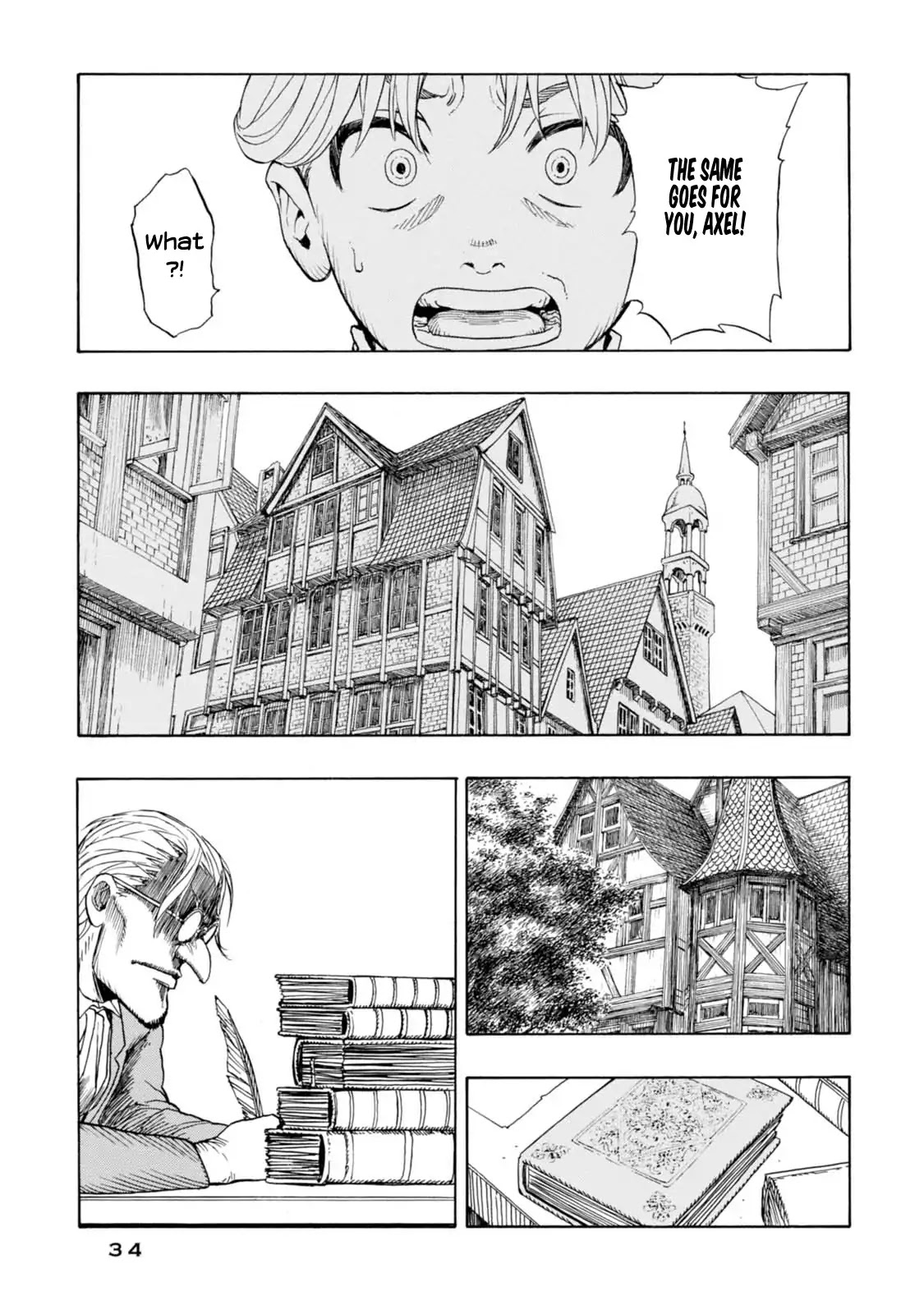 Journey to the Center of the Earth Chapter 1 page 35 - Chapter 1: Saknussemm's Cryptogram