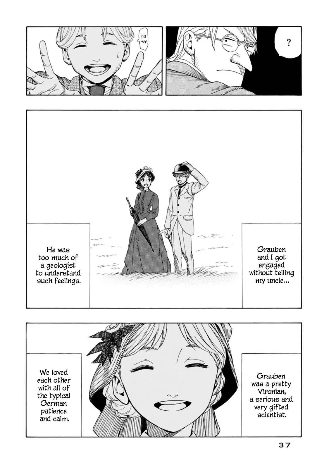 Journey to the Center of the Earth Chapter 1 page 38 - Chapter 1: Saknussemm's Cryptogram