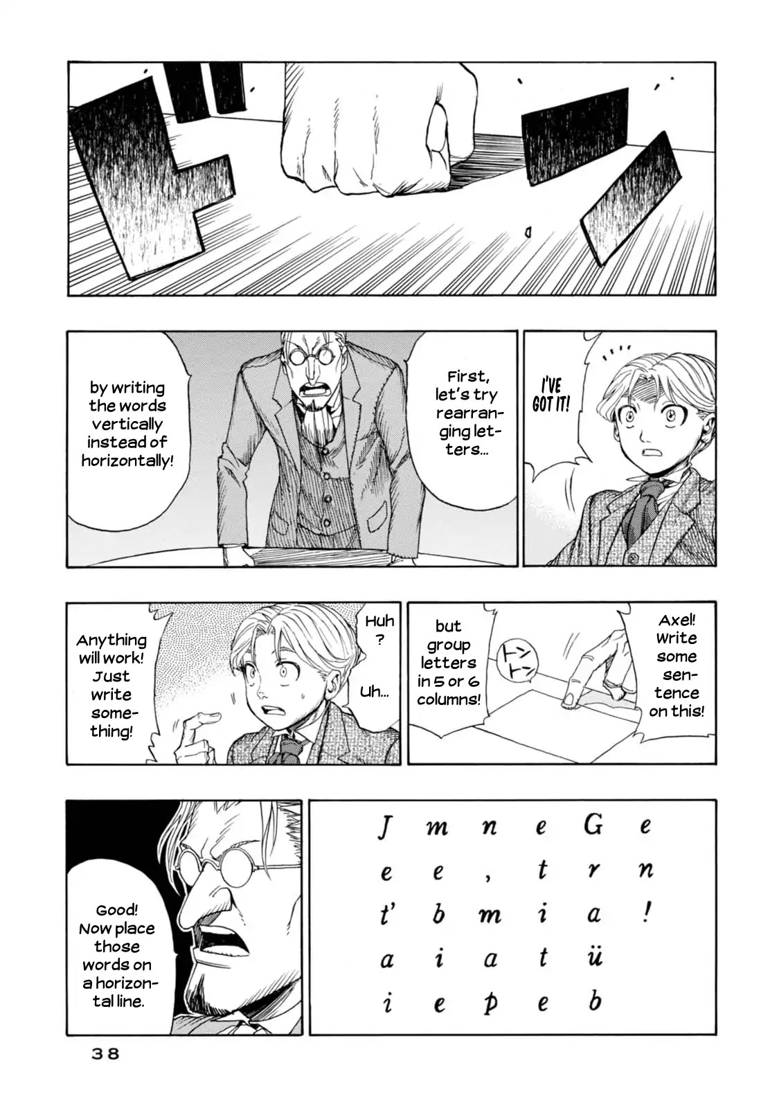 Journey to the Center of the Earth Chapter 1 page 39 - Chapter 1: Saknussemm's Cryptogram