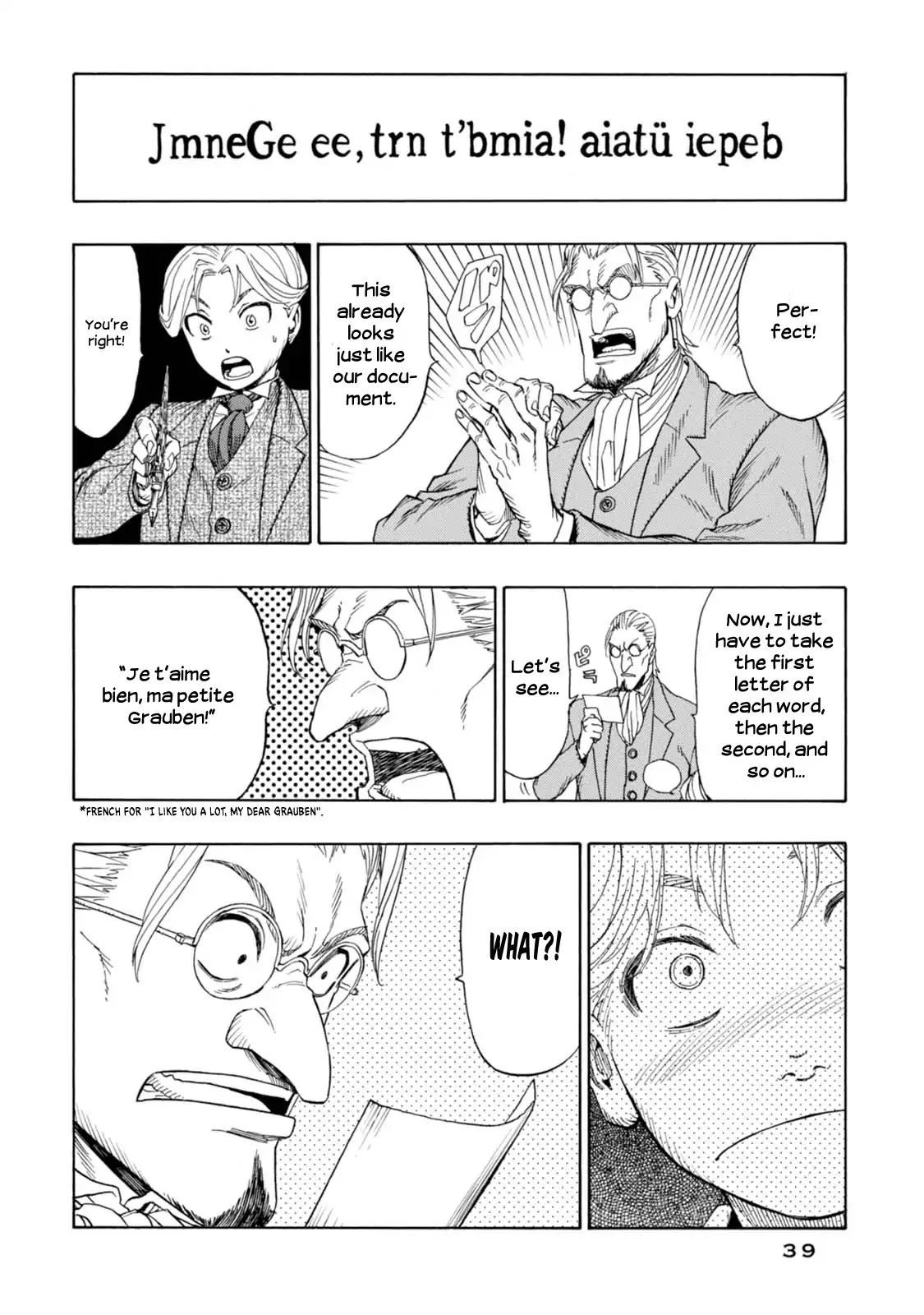 Journey to the Center of the Earth Chapter 1 page 40 - Chapter 1: Saknussemm's Cryptogram