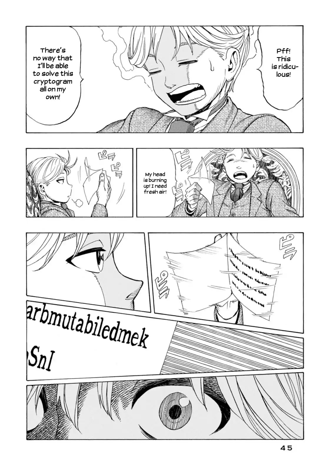 Journey to the Center of the Earth Chapter 1 page 46 - Chapter 1: Saknussemm's Cryptogram