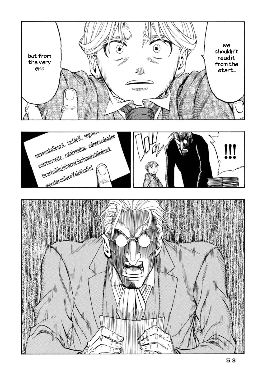 Journey to the Center of the Earth Chapter 1 page 54 - Chapter 1: Saknussemm's Cryptogram