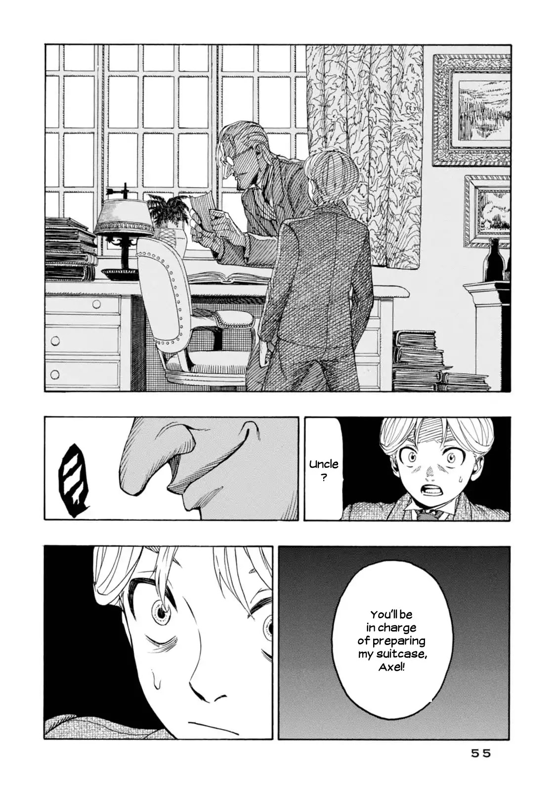 Journey to the Center of the Earth Chapter 1 page 56 - Chapter 1: Saknussemm's Cryptogram