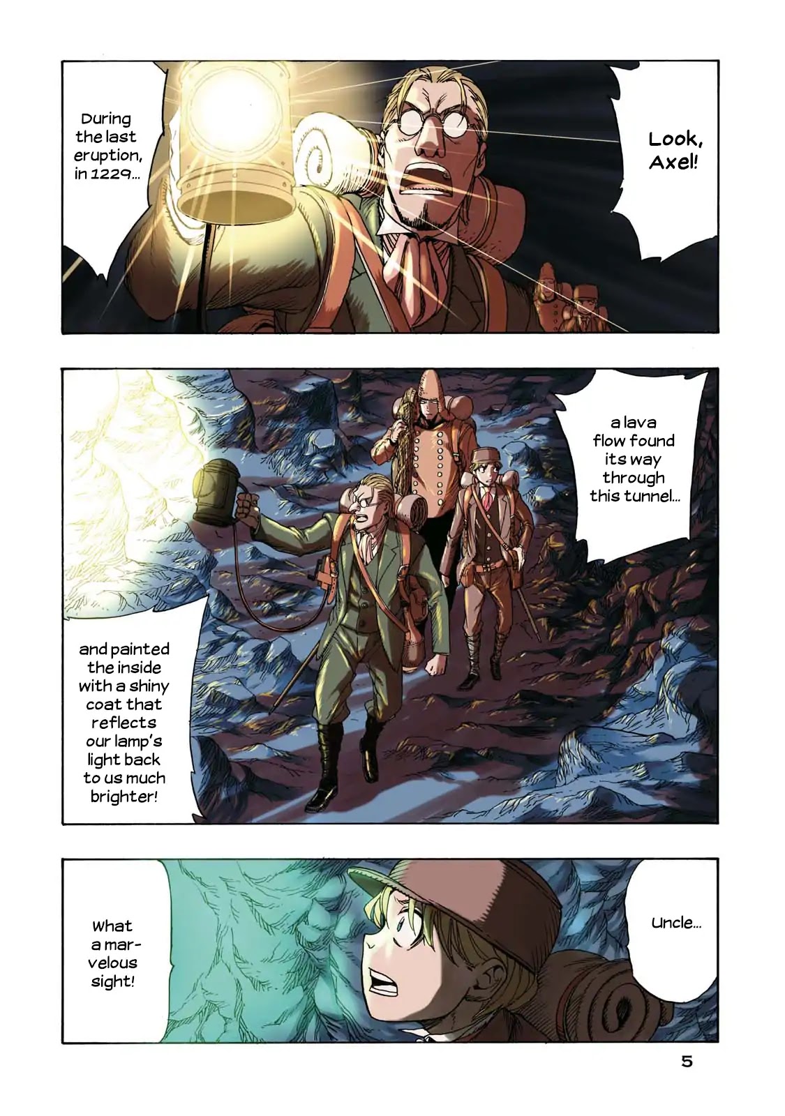 Journey to the Center of the Earth Chapter 1 page 6 - Chapter 1: Saknussemm's Cryptogram