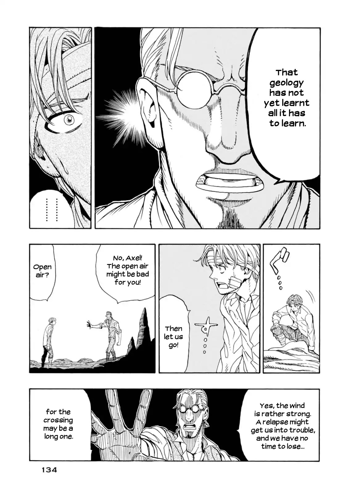 Journey to the Center of the Earth Chapter 10 page 15 - Chapter 10: Sea